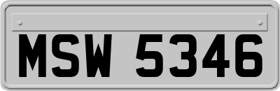MSW5346