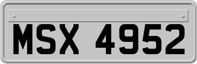 MSX4952