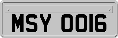 MSY0016
