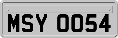 MSY0054