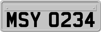 MSY0234