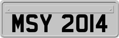 MSY2014