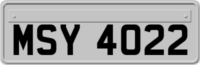 MSY4022