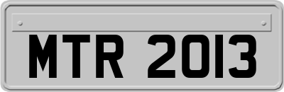 MTR2013