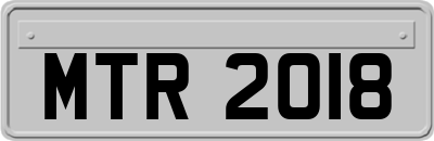 MTR2018