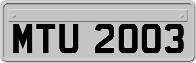 MTU2003