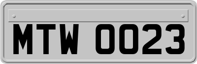 MTW0023