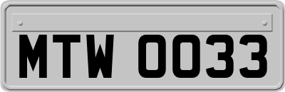 MTW0033