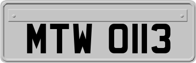 MTW0113