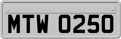 MTW0250