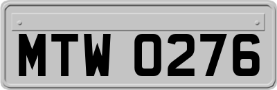 MTW0276