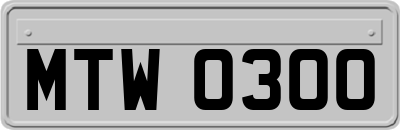 MTW0300