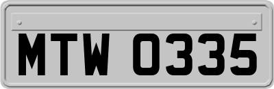 MTW0335
