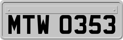 MTW0353