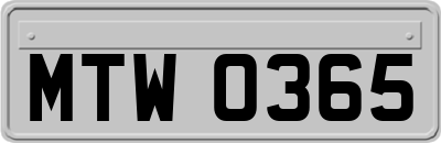 MTW0365
