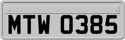 MTW0385
