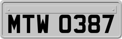 MTW0387