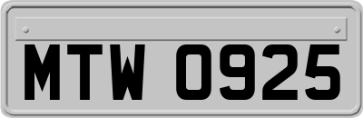 MTW0925