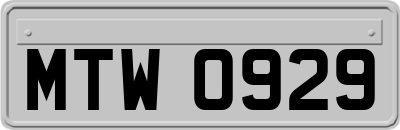 MTW0929