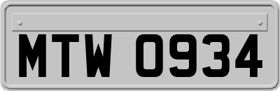 MTW0934