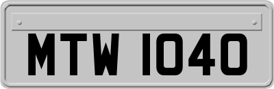 MTW1040