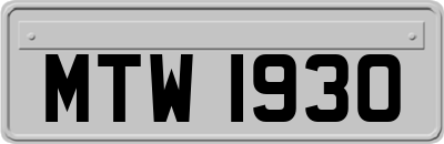 MTW1930