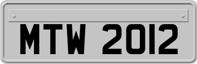 MTW2012