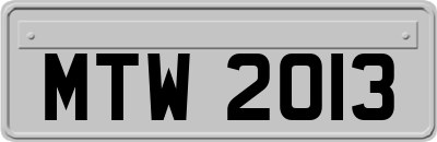 MTW2013