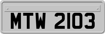 MTW2103