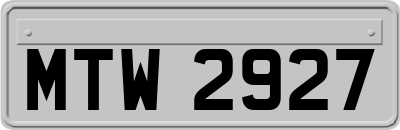 MTW2927