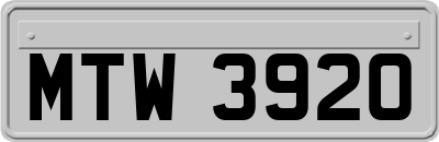 MTW3920