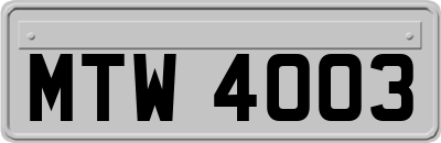 MTW4003