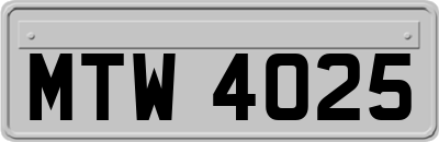 MTW4025