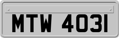 MTW4031