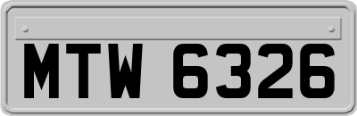 MTW6326