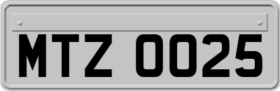 MTZ0025