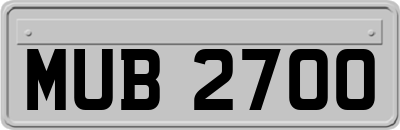 MUB2700