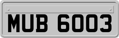 MUB6003