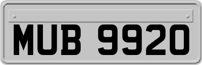 MUB9920