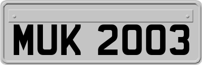 MUK2003