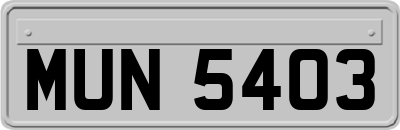 MUN5403