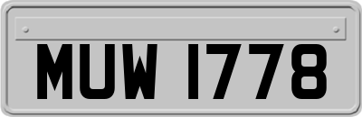 MUW1778