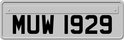 MUW1929