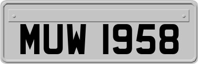 MUW1958