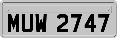 MUW2747