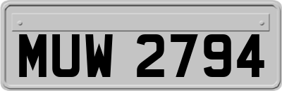 MUW2794