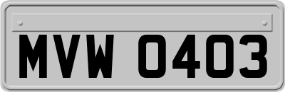 MVW0403