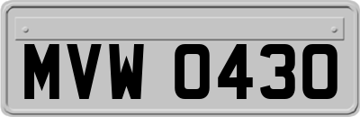 MVW0430