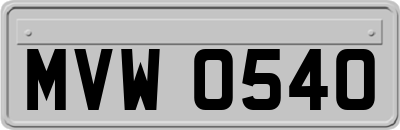 MVW0540