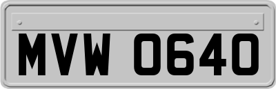 MVW0640